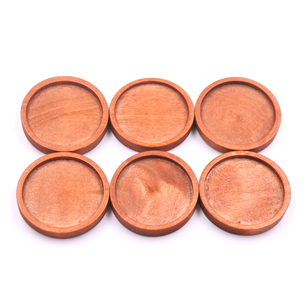 Crafting Resin - 20 pièces de plateaux ronds en