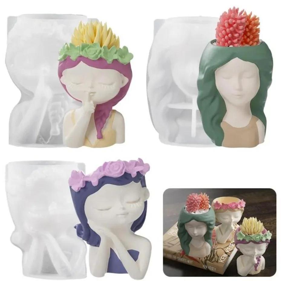 1 Pcs Silicone Mould 3D jolie  - Resin Craft Ideas avis et prix
