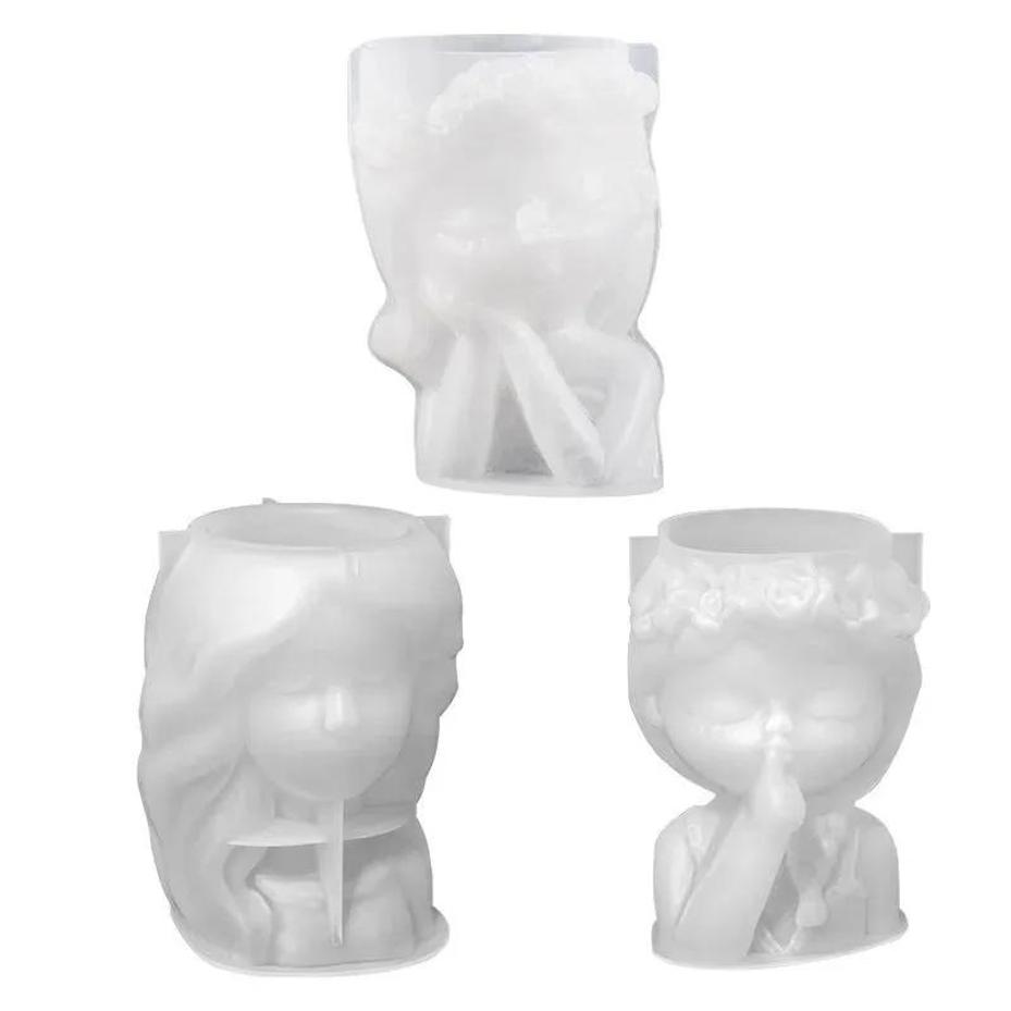 1 Pcs Silicone Mould 3D jolie  - Resin Craft Ideas avis et prix