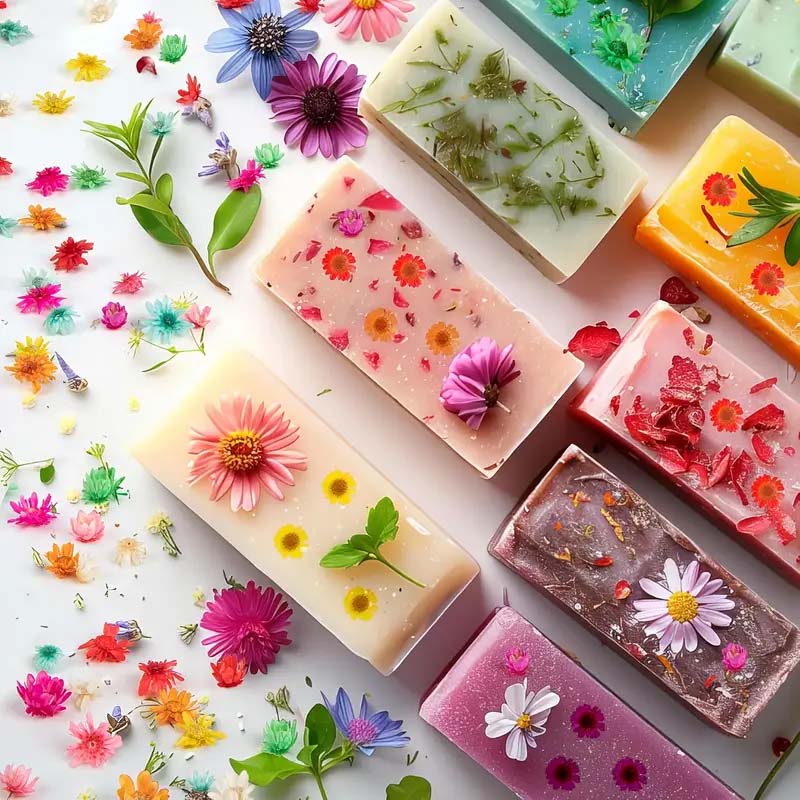 Fleur colorée mixte pour moula - Resin Craft Ideas avis et prix