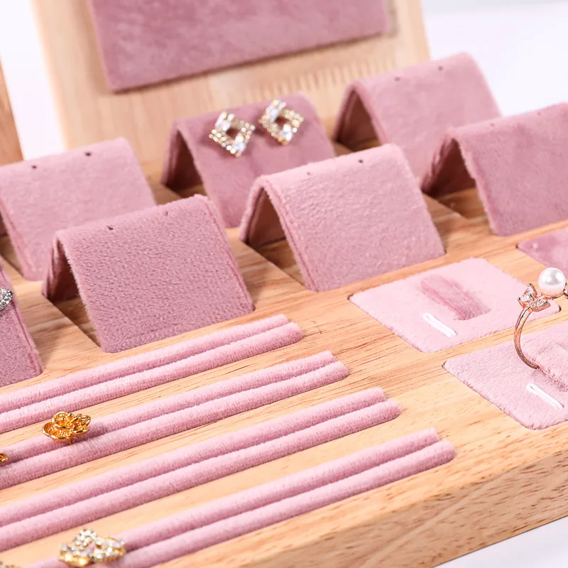 Plateau d'exposition de bijoux - Wood Ring Blank avis et prix